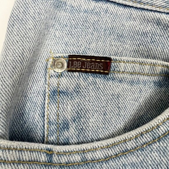 Lee Straight Leg Rigid Denim Light Wash Jeans Size 32 x 32 - Picture 4 of 15